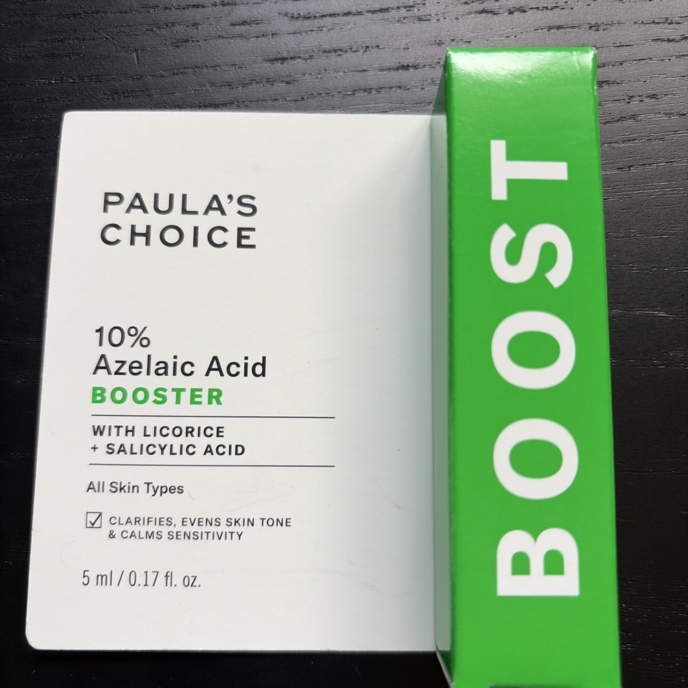 Paula's Choice BOOST 10% Azelaic Acid Booster Cream Gel, Oil-Free Serum 5mL